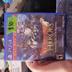 2015 PS4 DragonQuest Heros (Day One Edition)